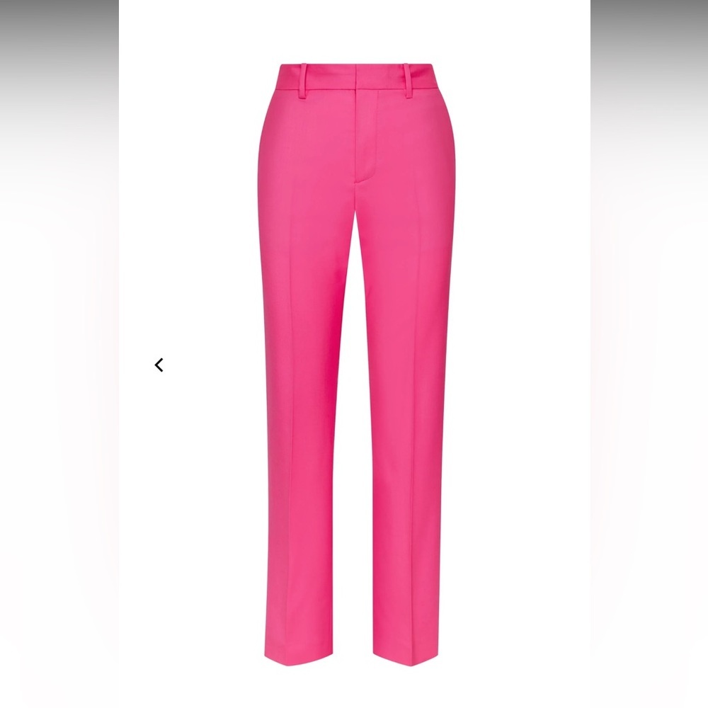 NWT Argent VotingSuitsYou Unisex Ally Trousers Pink Size 36 Seasonless Wool